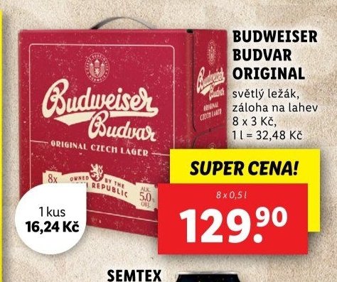 Budweiser Budvar Original