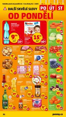 aktuální leták Penny Market 24.7.2025-30.7.2025