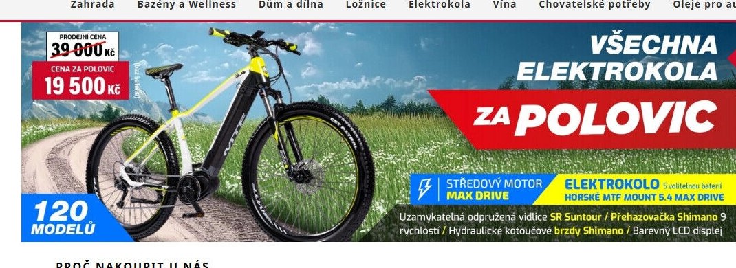 Elektrokolo Mount 5.4 Max Drive