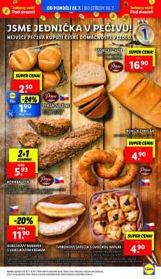 aktuální leták Lidl 28.7.2025-30.7.2025