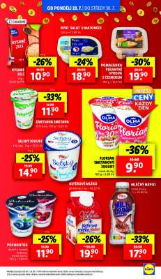 aktuální leták Lidl 28.7.2025-30.7.2025