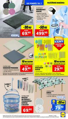 aktuální leták Lidl 28.7.2025-30.7.2025