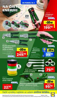 aktuální leták Lidl 28.7.2025-30.7.2025