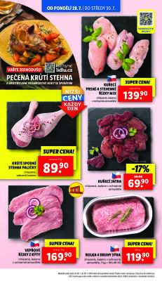aktuální leták Lidl 28.7.2025-30.7.2025