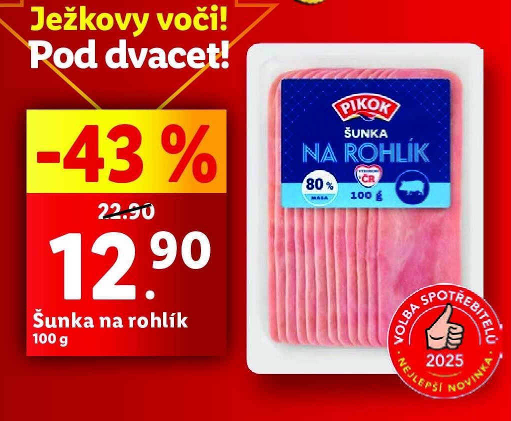 Šunka na rohlík