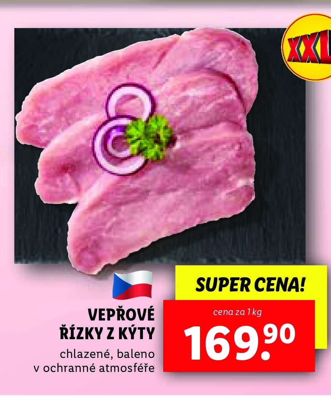 VEPŘOVÉ ŘÍZKY Z KÝTY