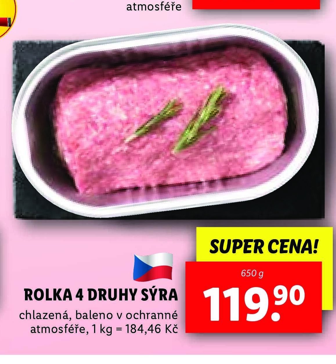 ROLKA 4 DRUHY SÝRA