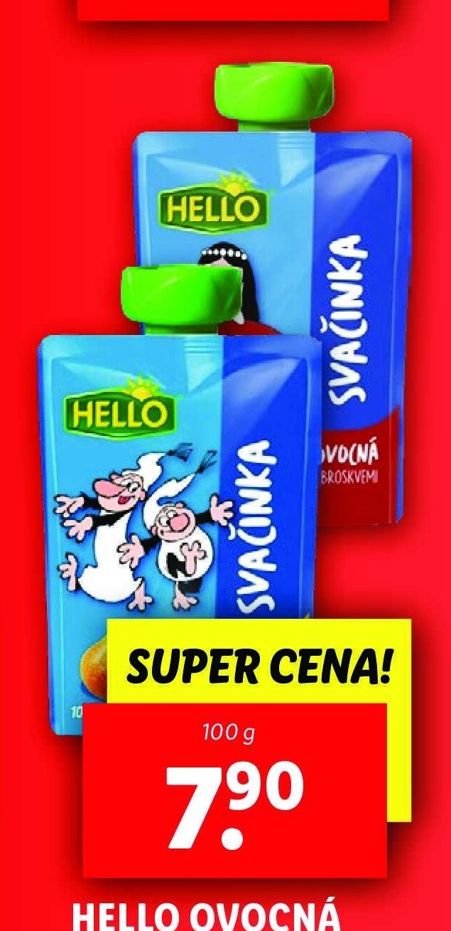 Hello ovocná svačinka