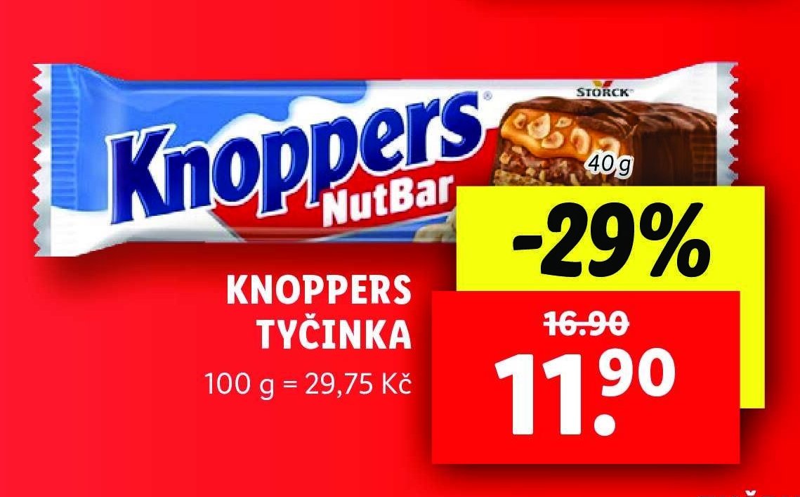 KNOPPERS TYČINKA