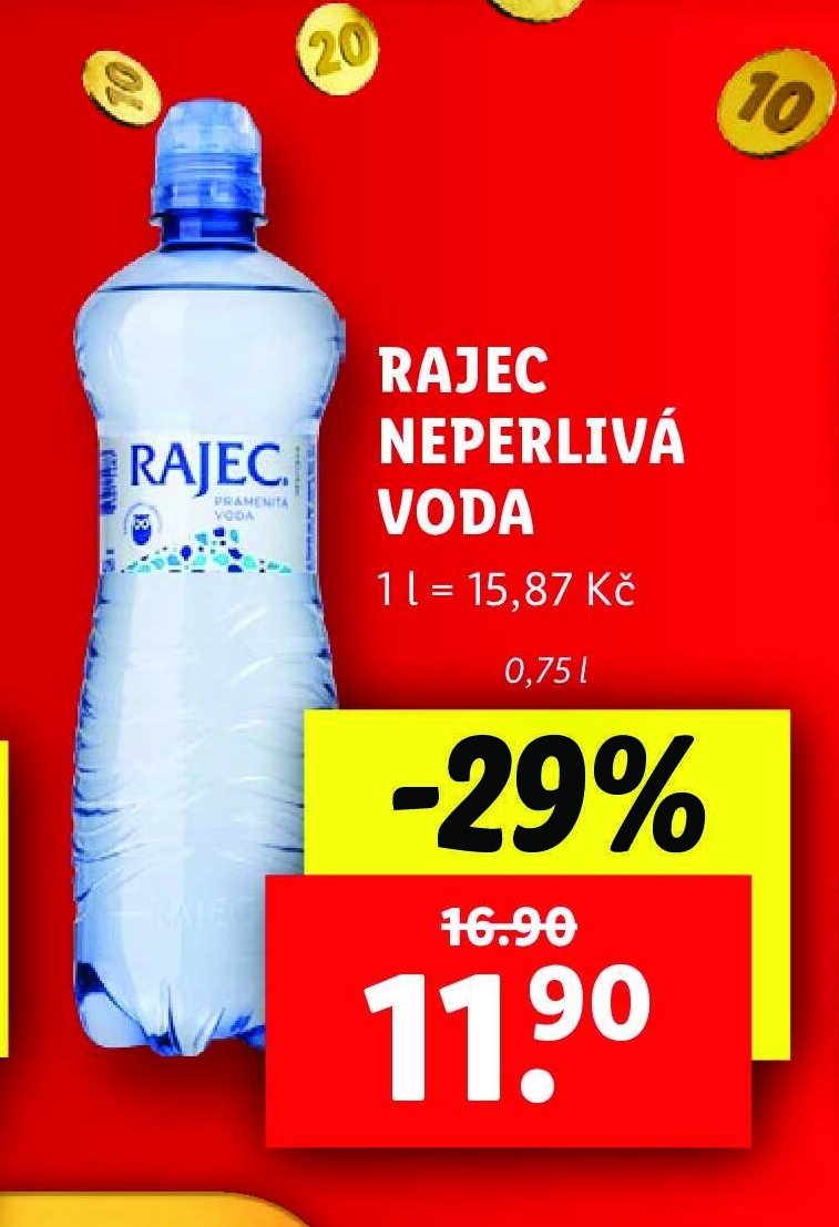 Rajec neperlivá voda