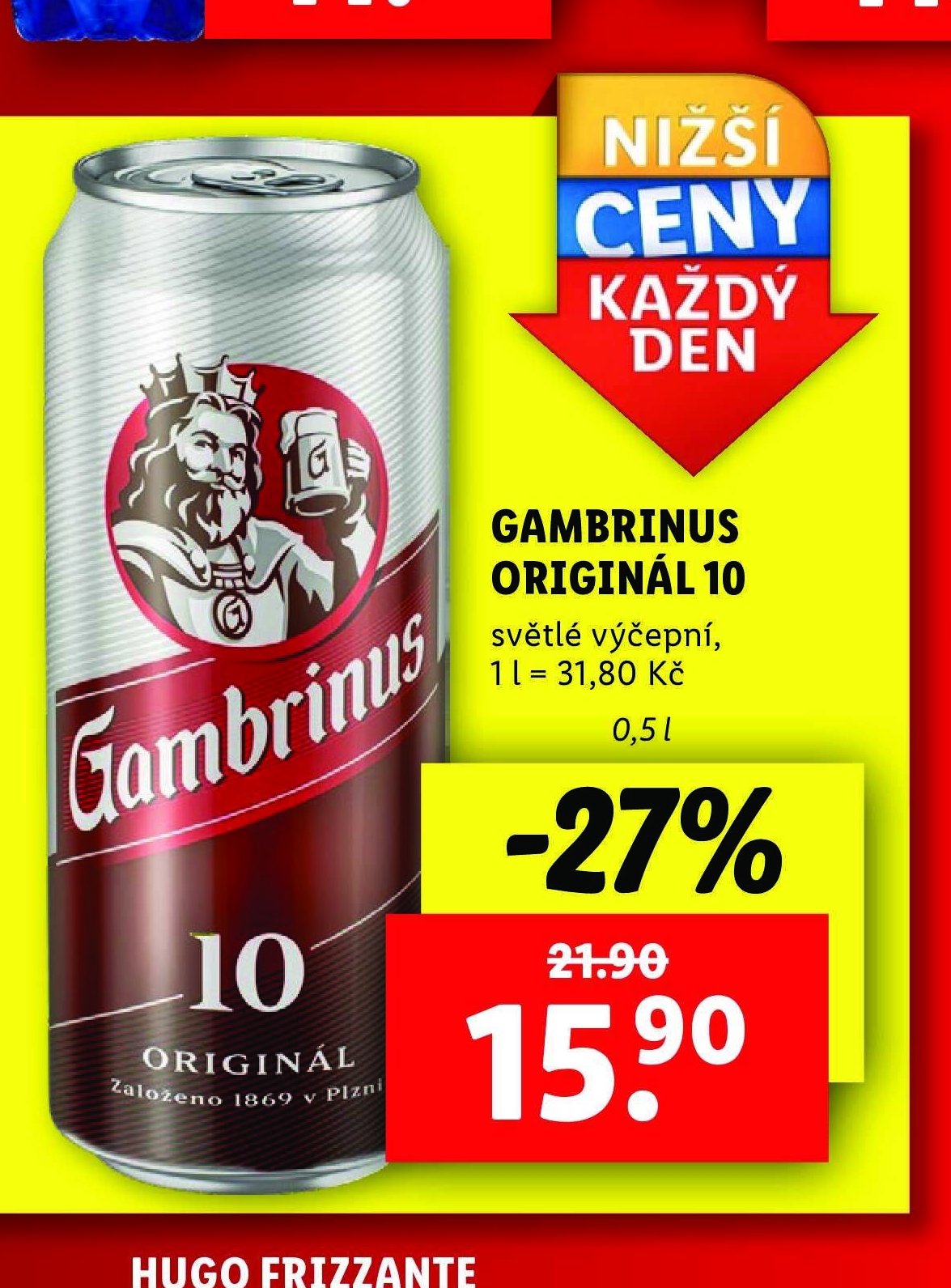Gambrinus Originál 10