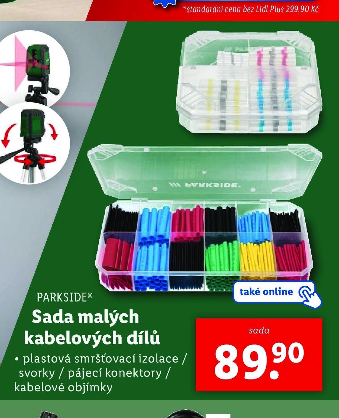 PARKSIDE Sada malých kabelových dílů