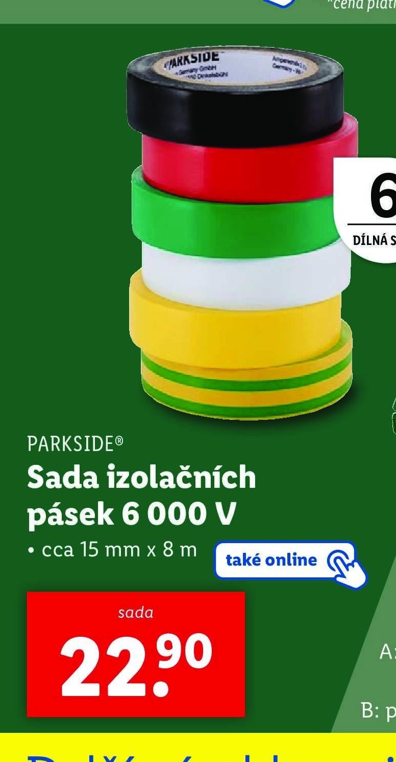 PARKSIDE® Sada izolačních pásek 6 000 V