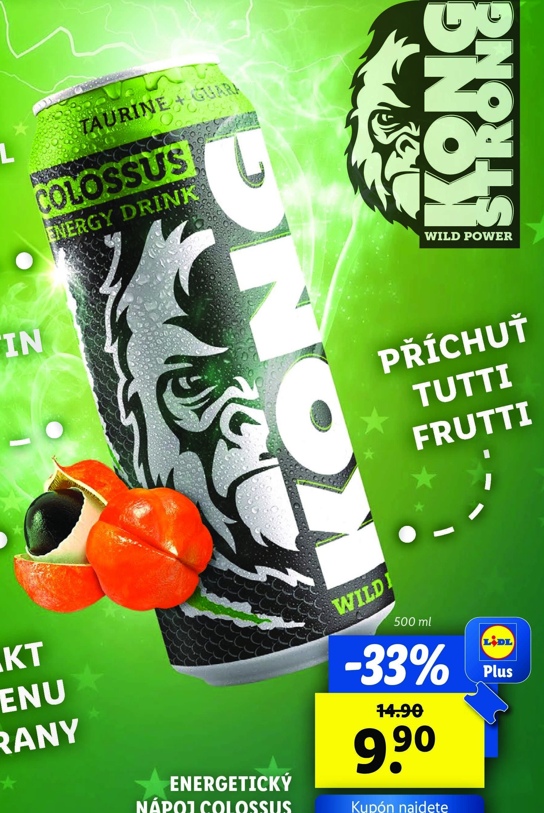 Energetický nápoj Kong Colossus