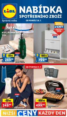 aktuální leták Lidl 28.7.2025-3.8.2025