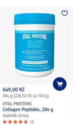 VITAL PROTEINS Collagen Peptides, 284 g