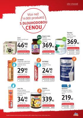 aktuální leták dm drogerie 1.8.2025-31.8.2025