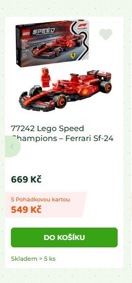 77242 Lego Speed Champions – Ferrari Sf-24