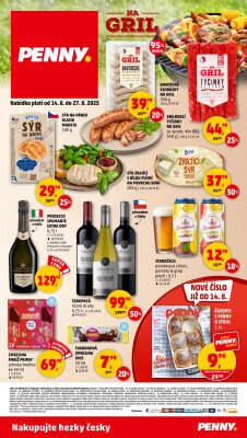 aktuální leták Penny Market 14.8.2025-27.8.2025