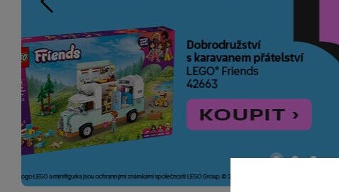 LEGO Friends Dobrodružství s karavanem přátelství