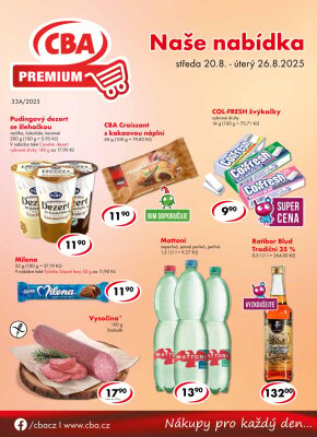 aktuální leták CBA 20.8.2025-26.8.2025