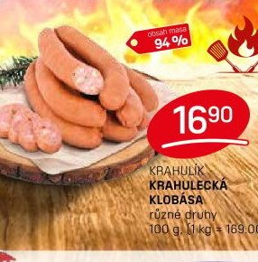 Krahulík Krahulecká klobása