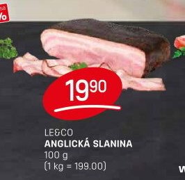 Le&Co anglická slanina
