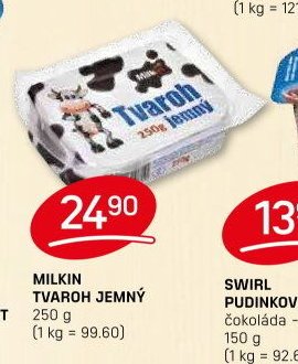 MILKIN TVAROH JEMNÝ 250 g