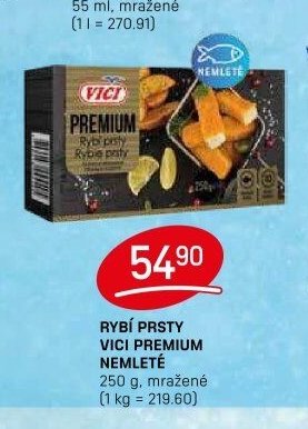 Rybi prsty Vici Premium nemleté