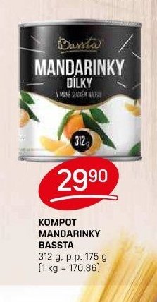 KOMPOT MANDARINKY BASSTA