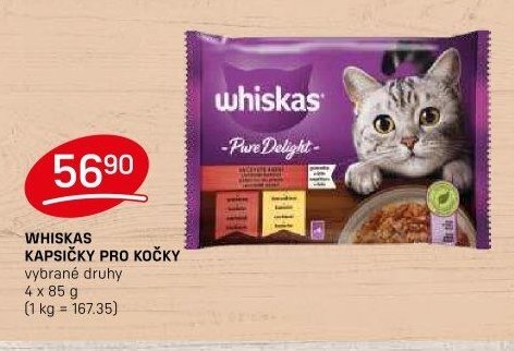 WHISKAS KAPSIČKY PRO KOČKY