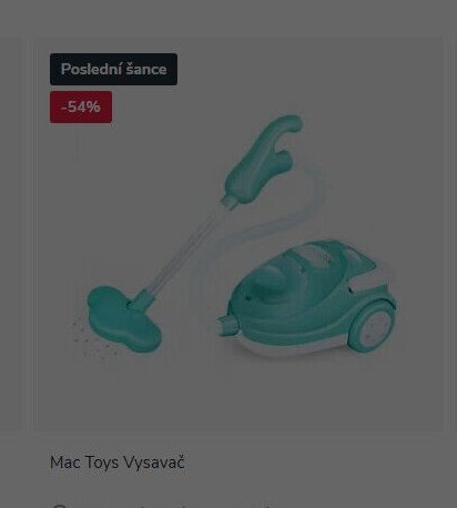 Mac Toys Vysavač