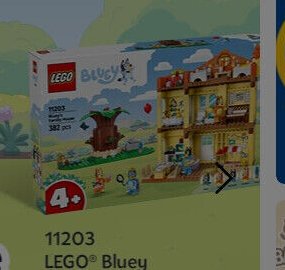 LEGO® Bluey Bluey a její rodinný dům