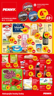 aktuální leták Penny Market 28.8.2025-3.9.2025