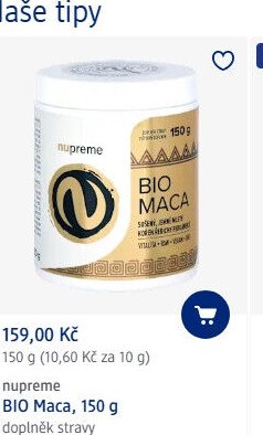 nupreme BIO Maca, 150 g