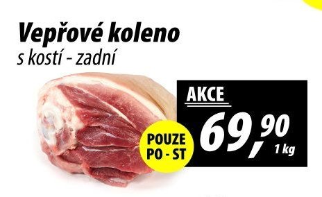 Vepřové koleno s kostí - zadní