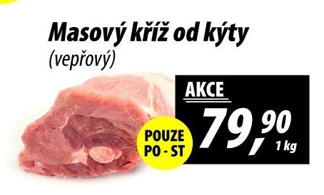 Masový kříž od kýty (vepřový)