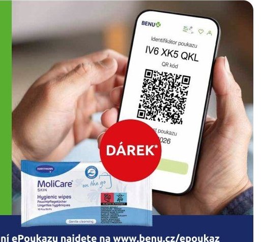 Hygienické ubrousky MoliCare SKIN