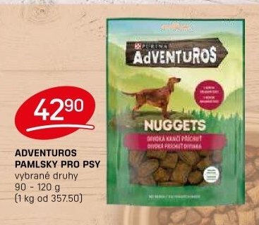 ADVENTUROS PAMLSKY PRO PSY vybrané druhy