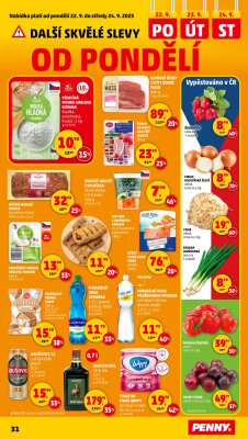 aktuální leták Penny Market 18.9.2025-24.9.2025