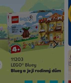 LEGO Bluey a její rodinný dům