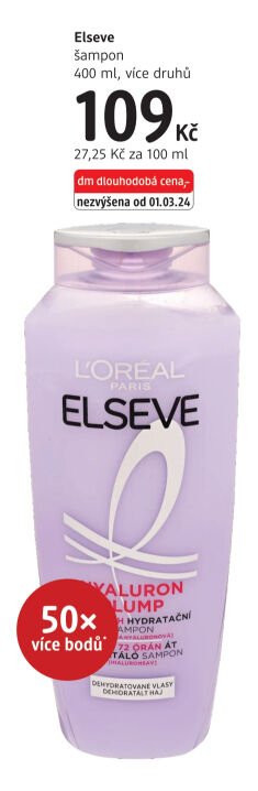 Elseve šampon 400 ml
