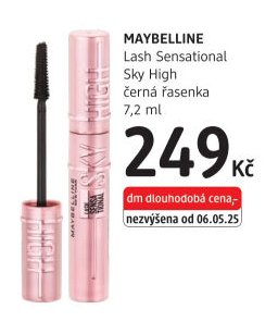 MAYBELLINE Lash Sensational Sky High černá řasenka 7,2 ml