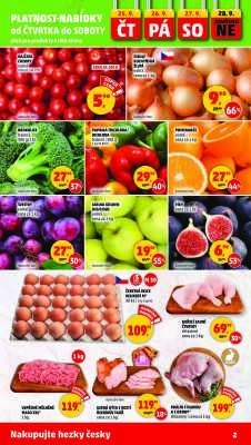 aktuální leták Penny Market 25.9.2025-1.10.2025