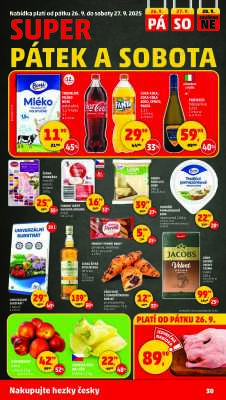 aktuální leták Penny Market 25.9.2025-1.10.2025
