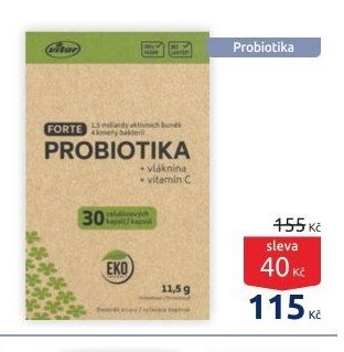 Vitar EKO Probiotika 30 celulózových kapslí