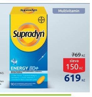Supradyn ENERGY 50+ 90 potahovaných tablet