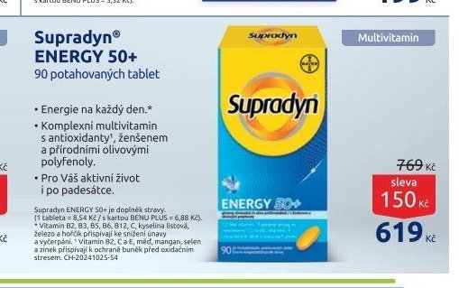 Supradyn ENERGY 50+