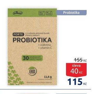 Vitar EKO Probiotika 30 celulózových kapslí