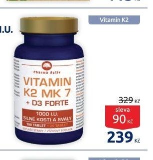 Vitamin K2 MK7 + D3 FORTE 1000 I.U. 125 tablet